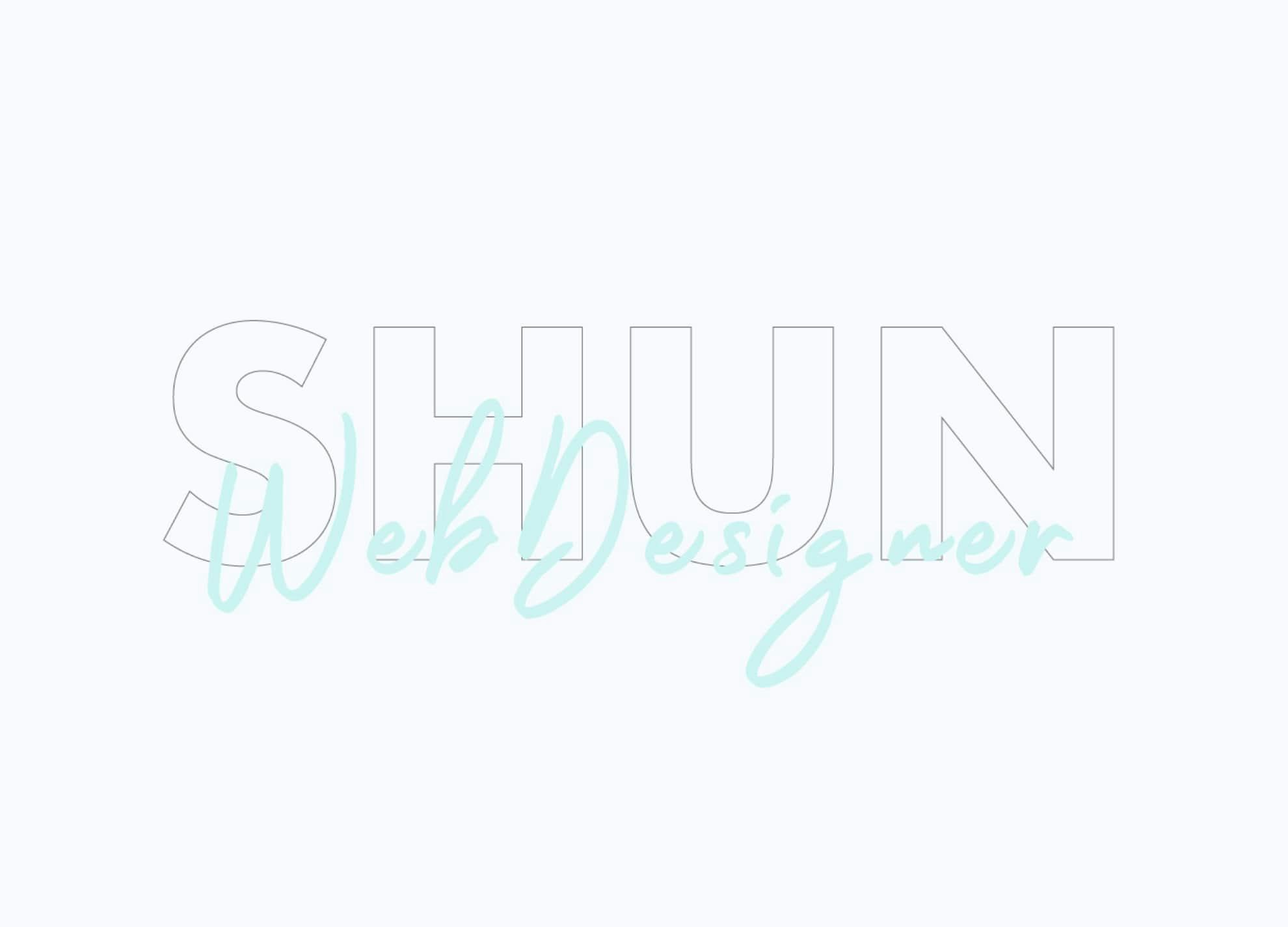 Shun web design
